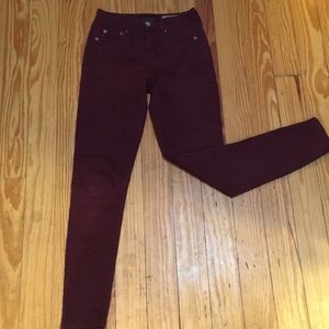 Maroon Pants